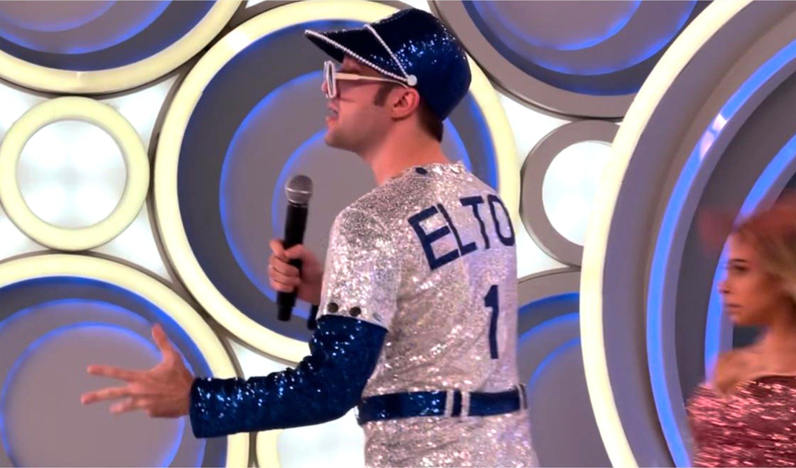 Rafael Dentini durante participação no programa Eliana